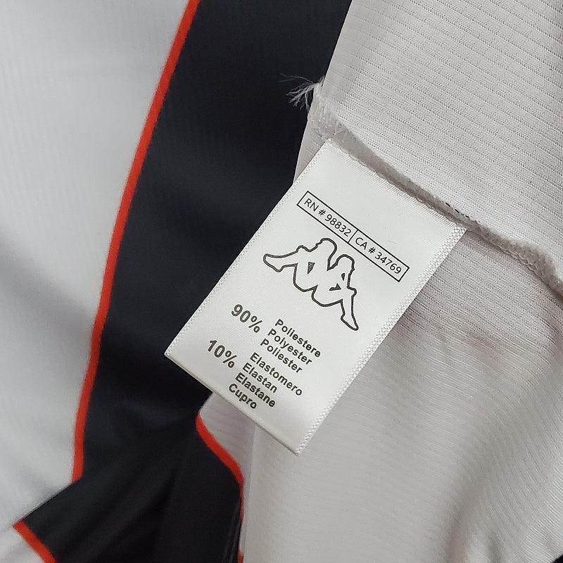 Camisa Vasco Fora 2000/01 - Versão Retrô Branca