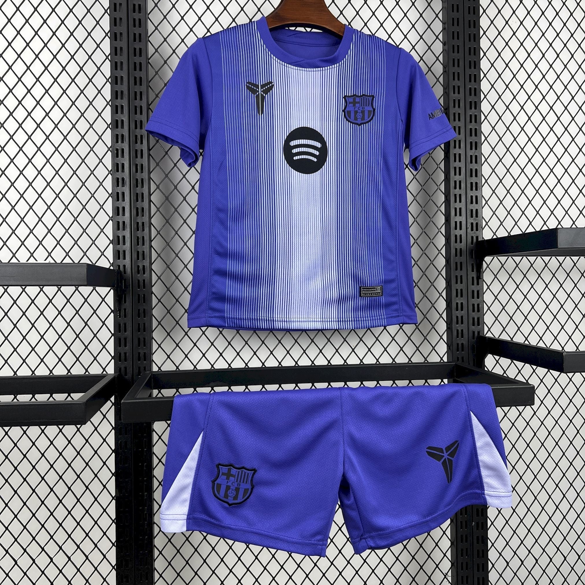 Conjunto Infantil Barcelona 26/27 - Roxo