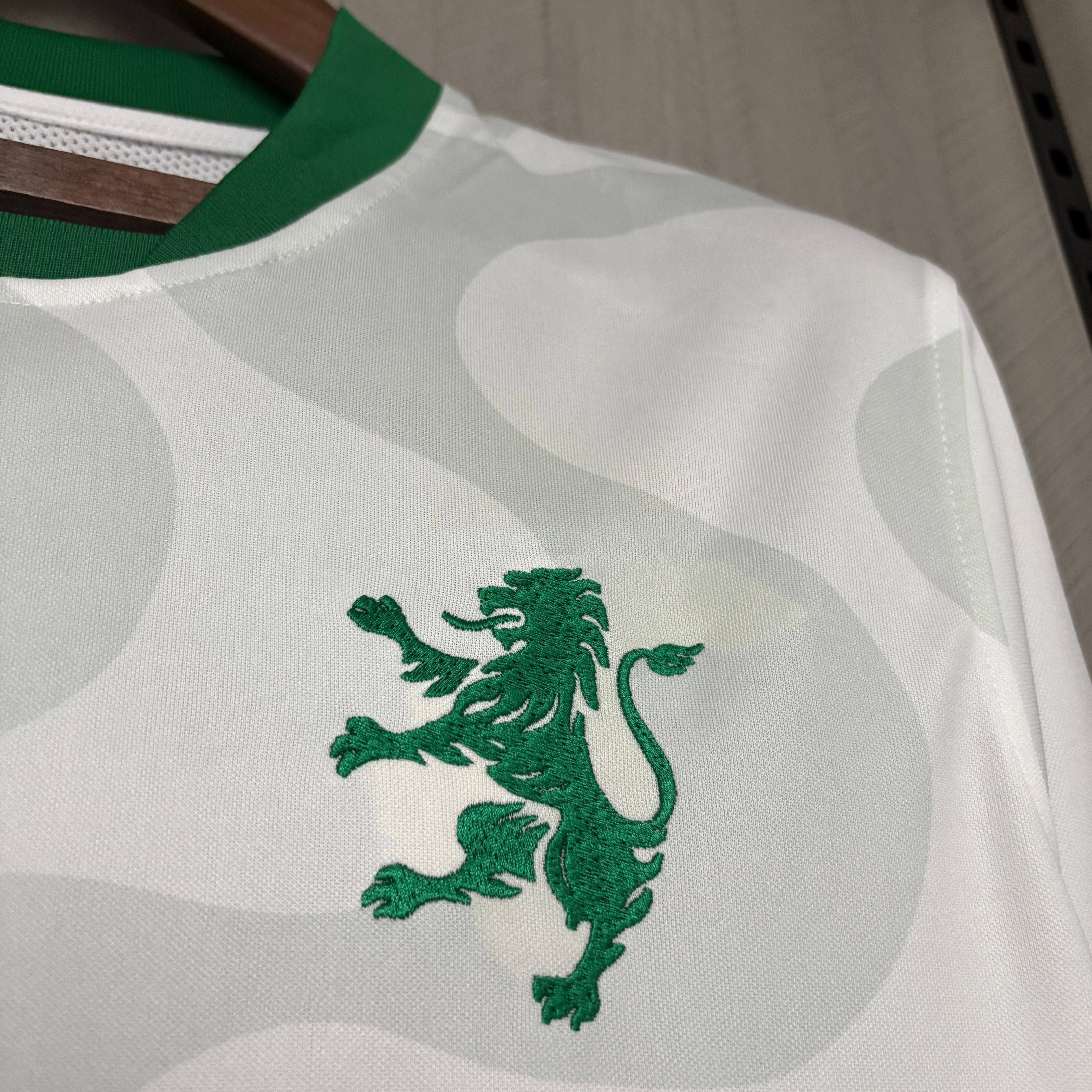 Camisa Sporting Fora 25/26 - Masculino Branco e Verde