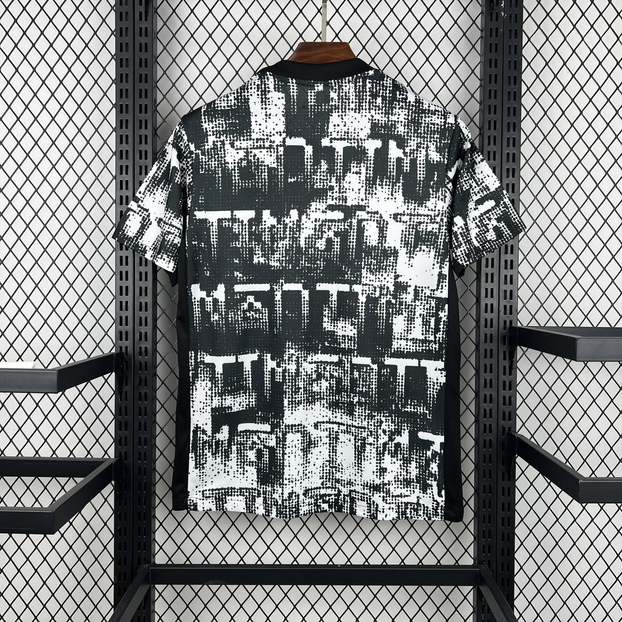 Camisa Corinthians Reserva 25/26 - Branco e Preto