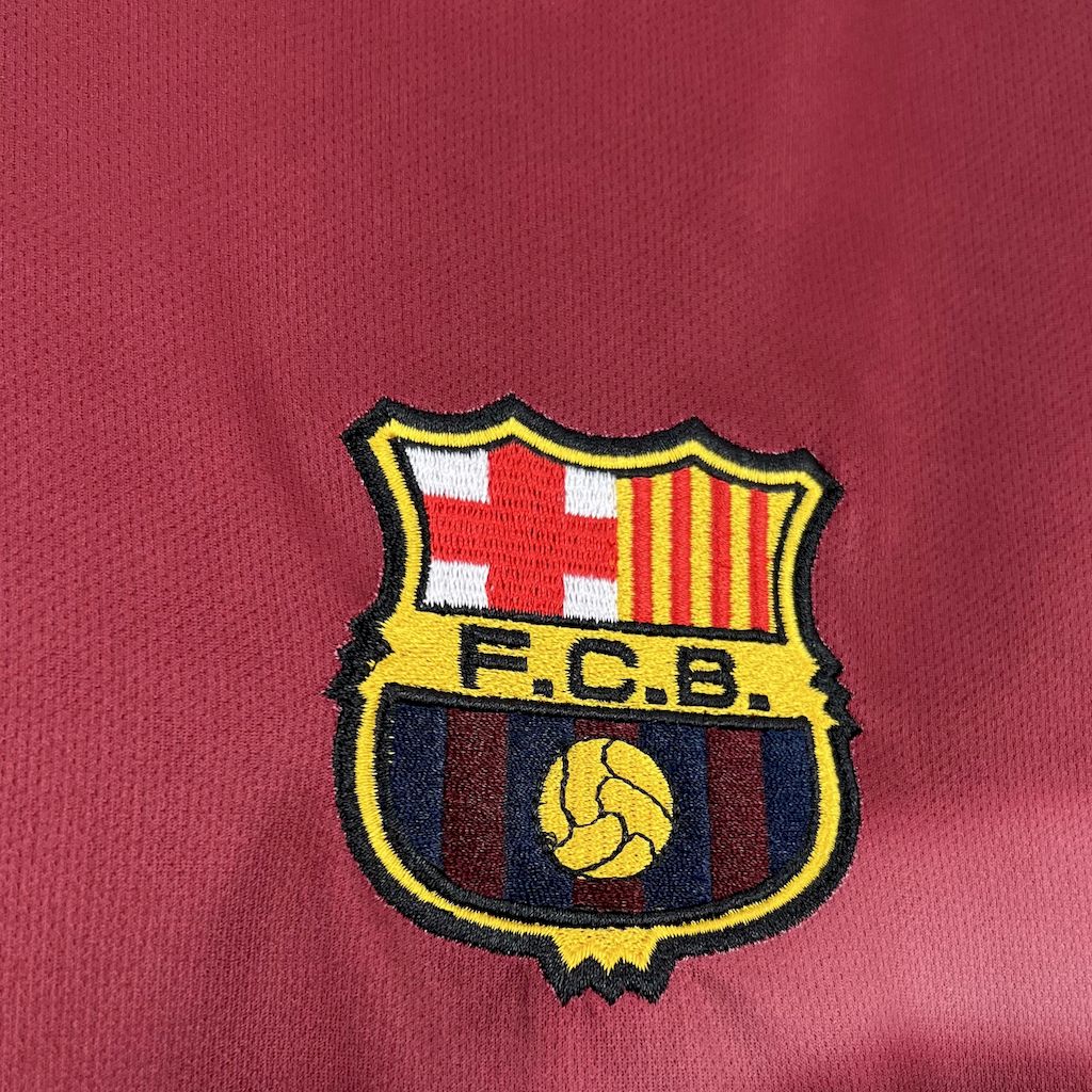 Camisa Barcelona Edição Especial 2000/01 - Versão Retro Skeleton Cactus Jack Travis Scott