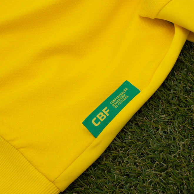 Jaqueta Seleção do Brasil Polytricot CBF 26/27 Infantil