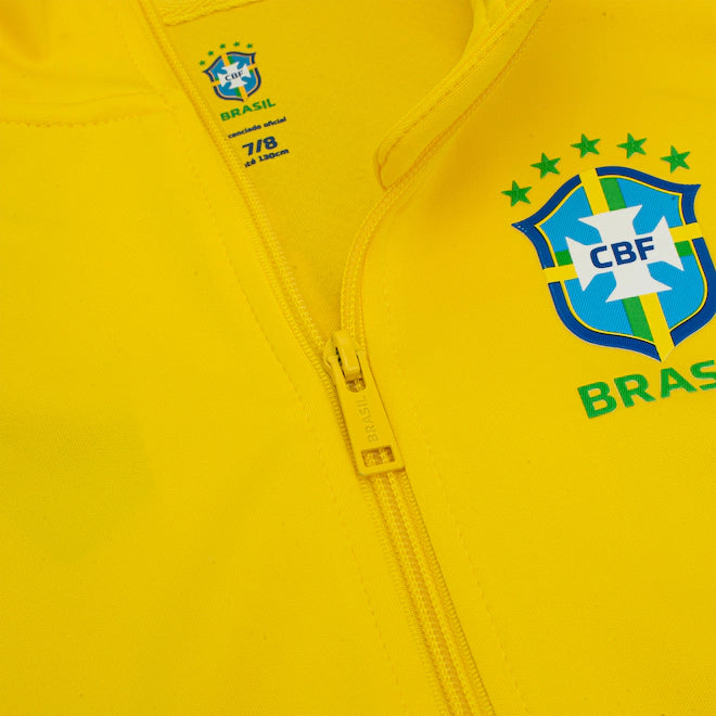 Jaqueta Seleção do Brasil Polytricot CBF 26/27 Infantil