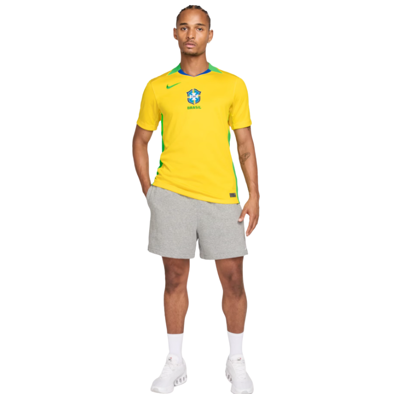Camisa Titular Brasil 25/26 - Amarela