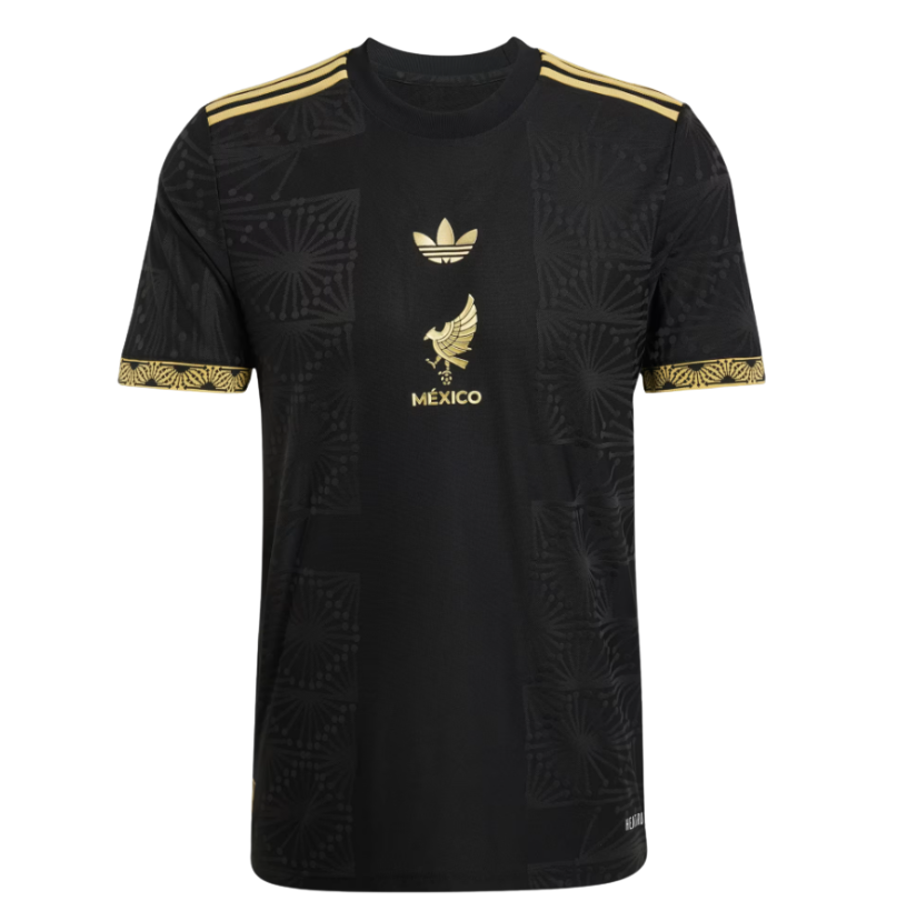 Camisa México Edição Especial 25/26 - Preto e Dourado Versão Torcedor