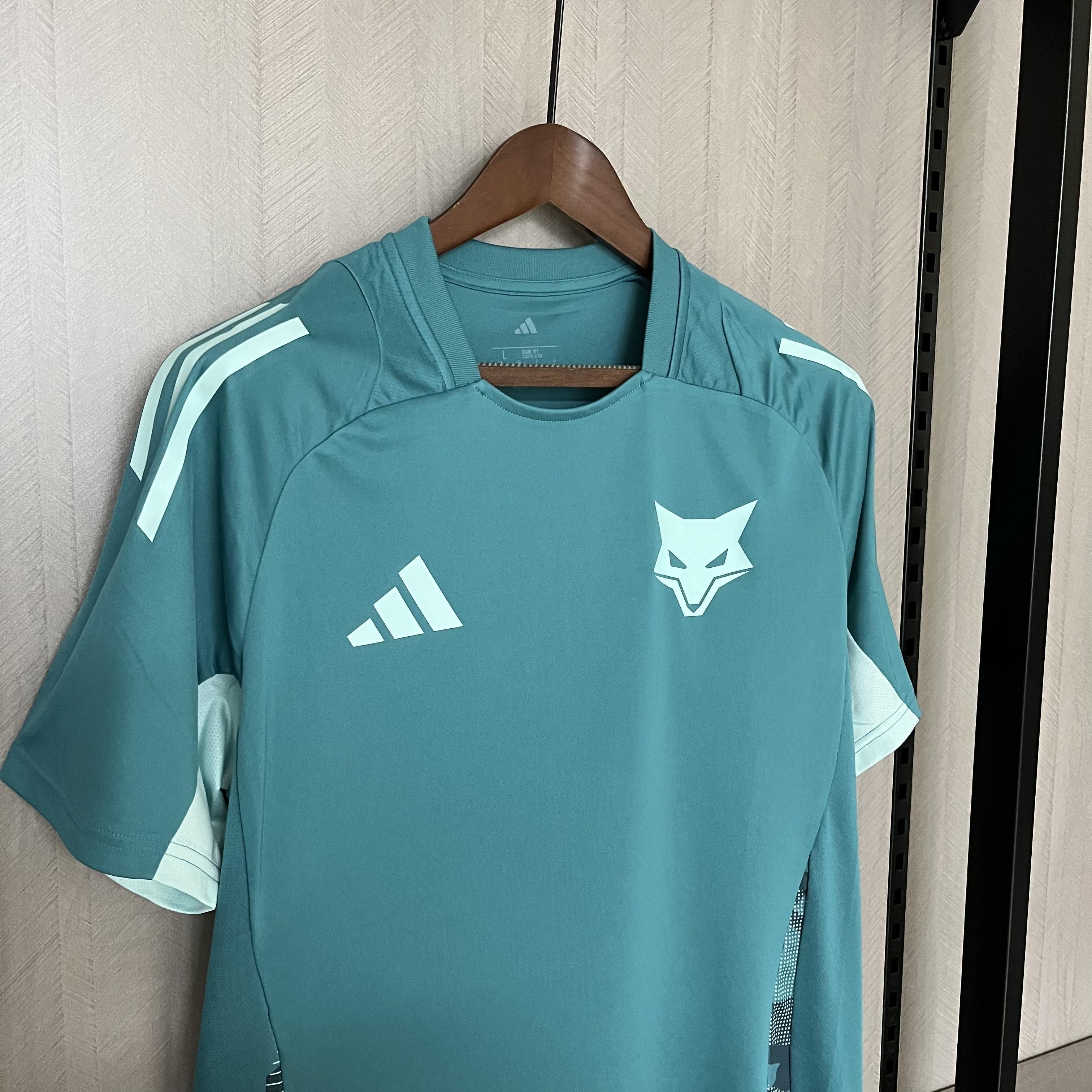 Camisa Cruzeiro de Treino 25/26 - Azul Turquesa Escuro
