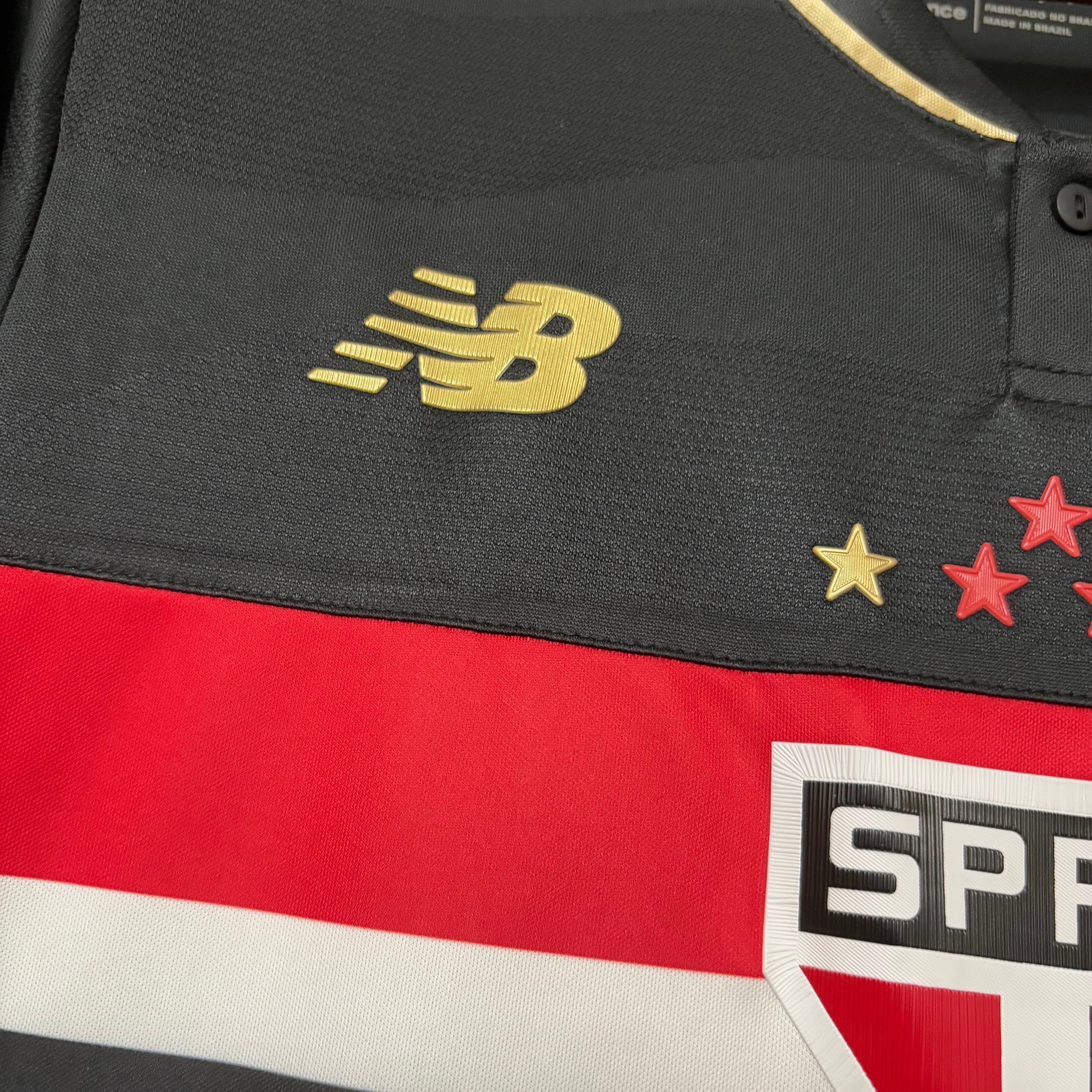 Camisa São Paulo FC Fora 25/26 - Preta Torcedor