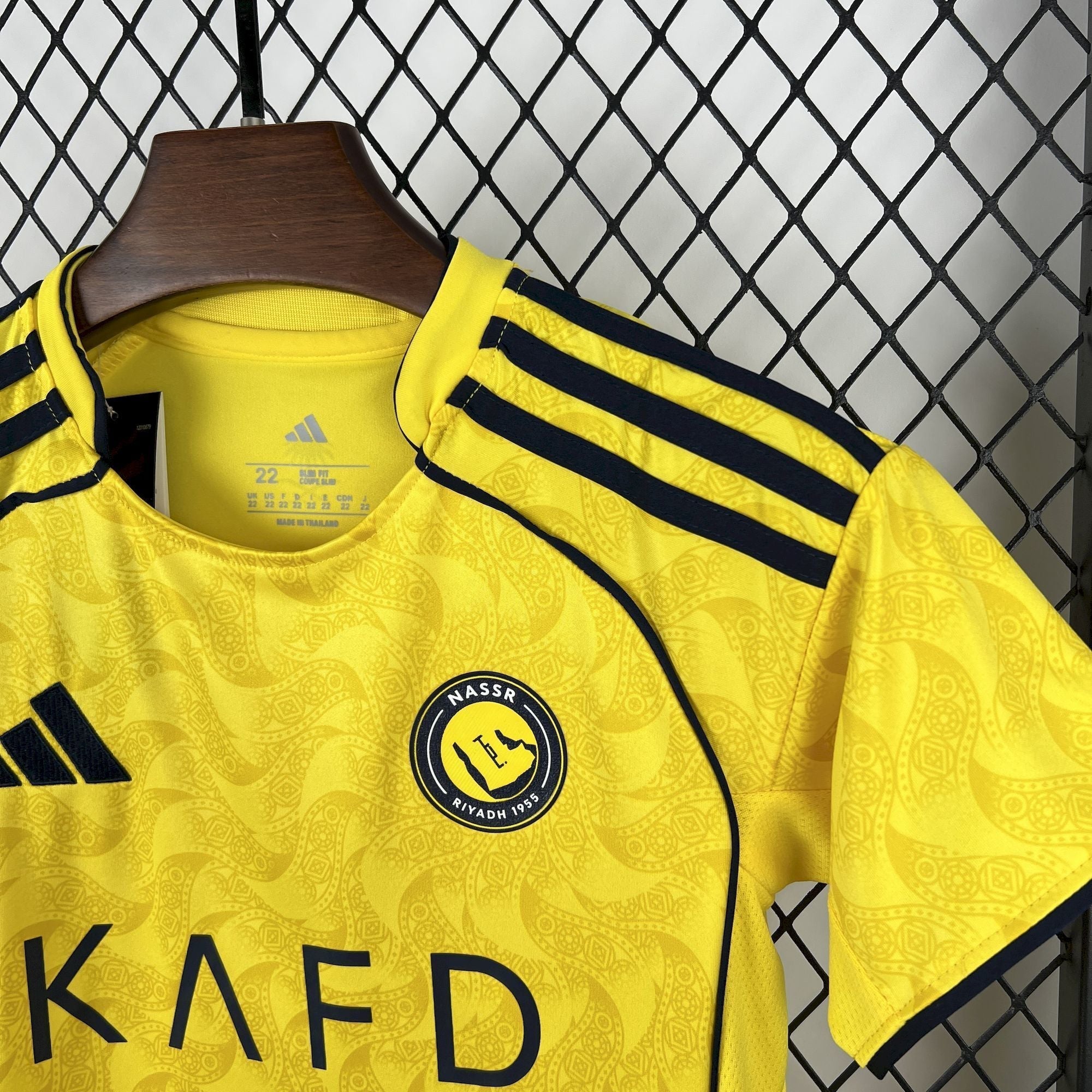 Conjunto Al Nassr 25/26 - Amarelo e preto
