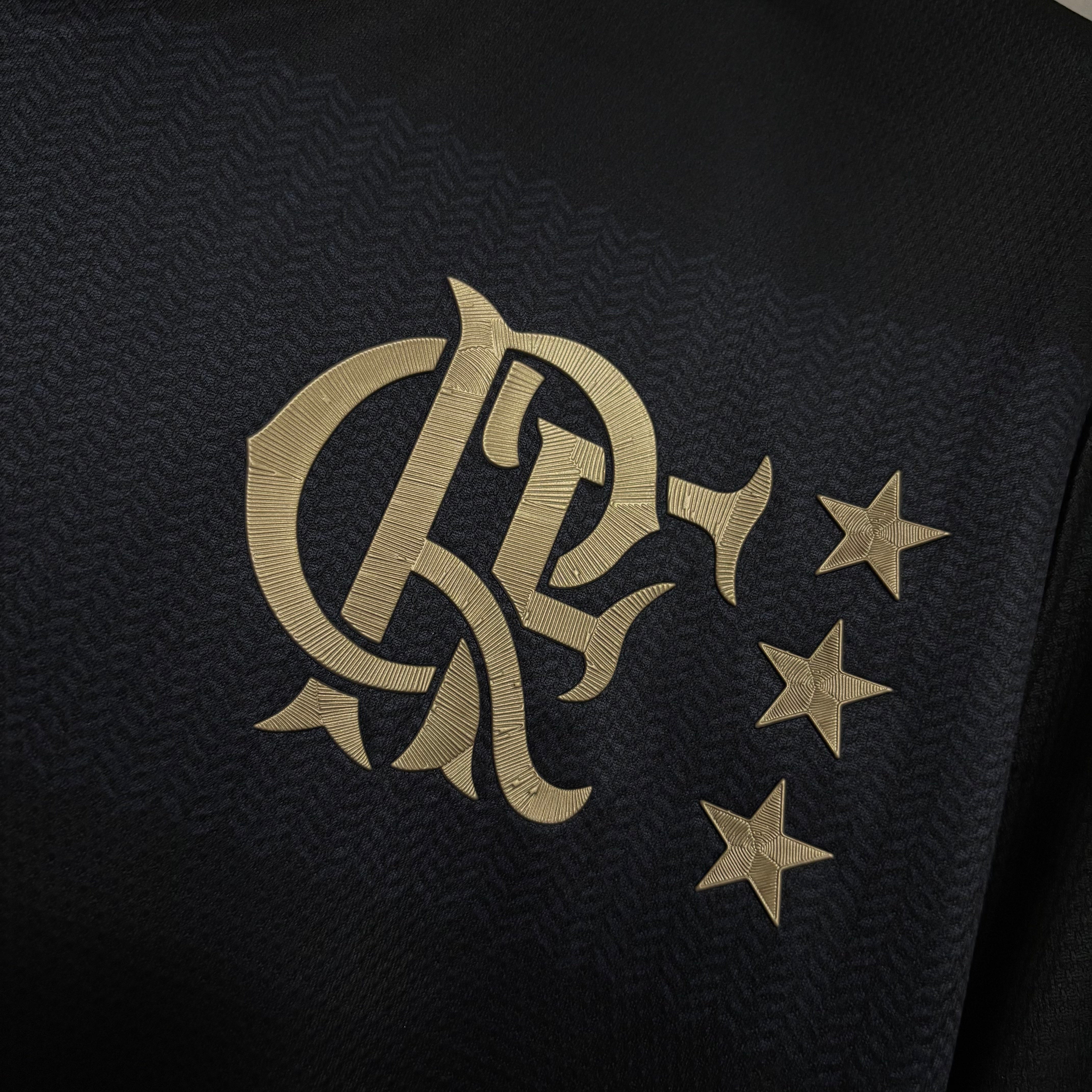 Camisa Flamengo Edição Especial Zico 25/26 - Preta