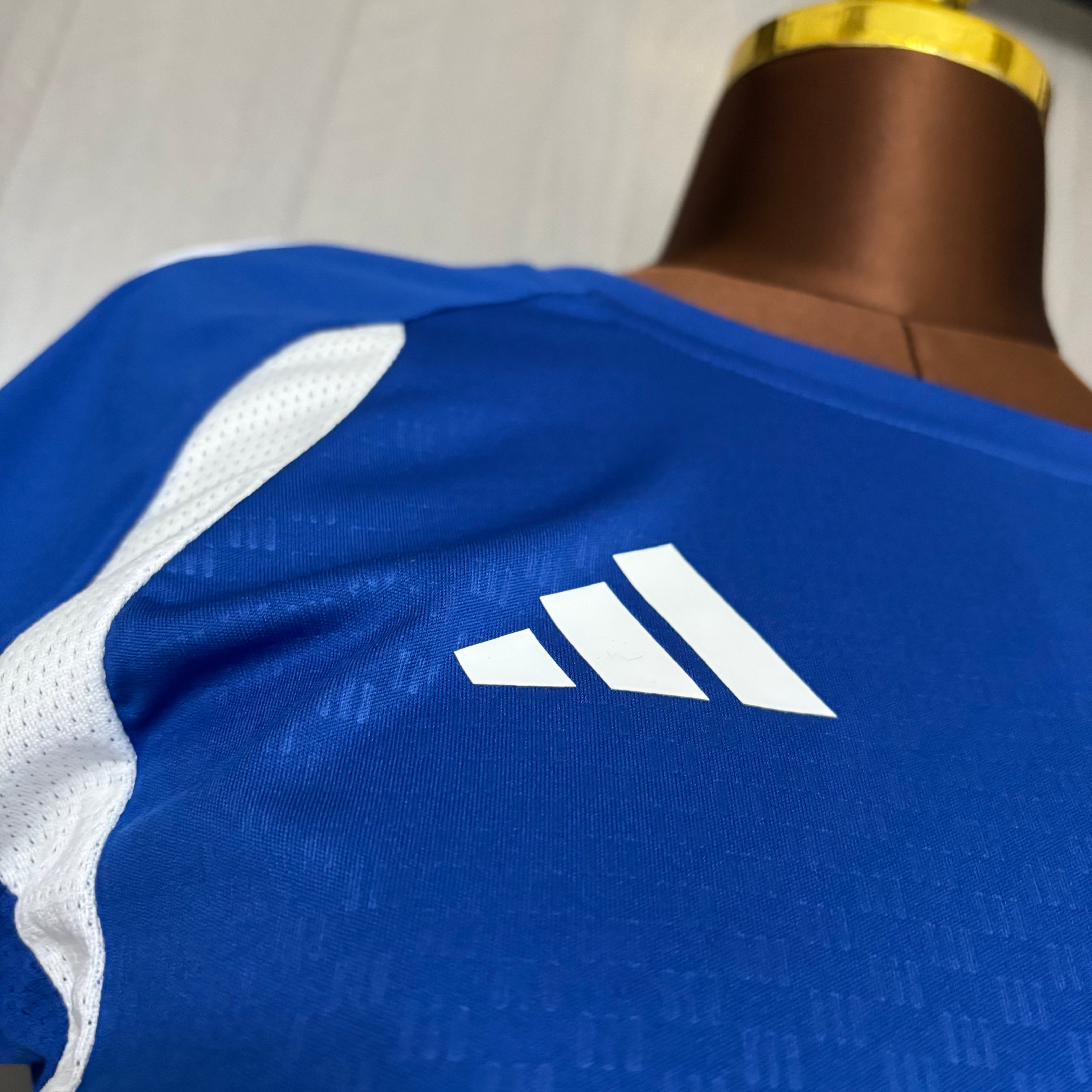 Camisa Cruzeiro de Treino 26/27 - Feminina Baby Look Azul