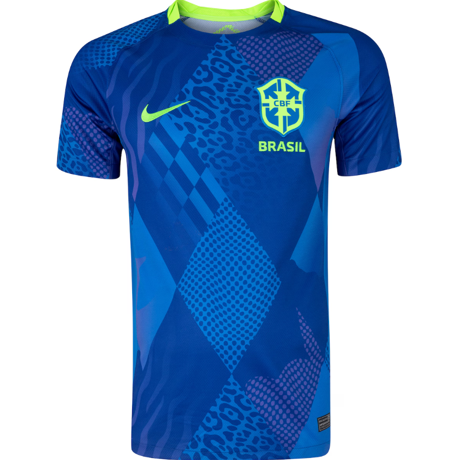 Camisa Fora Brasil 25/26 - Azul