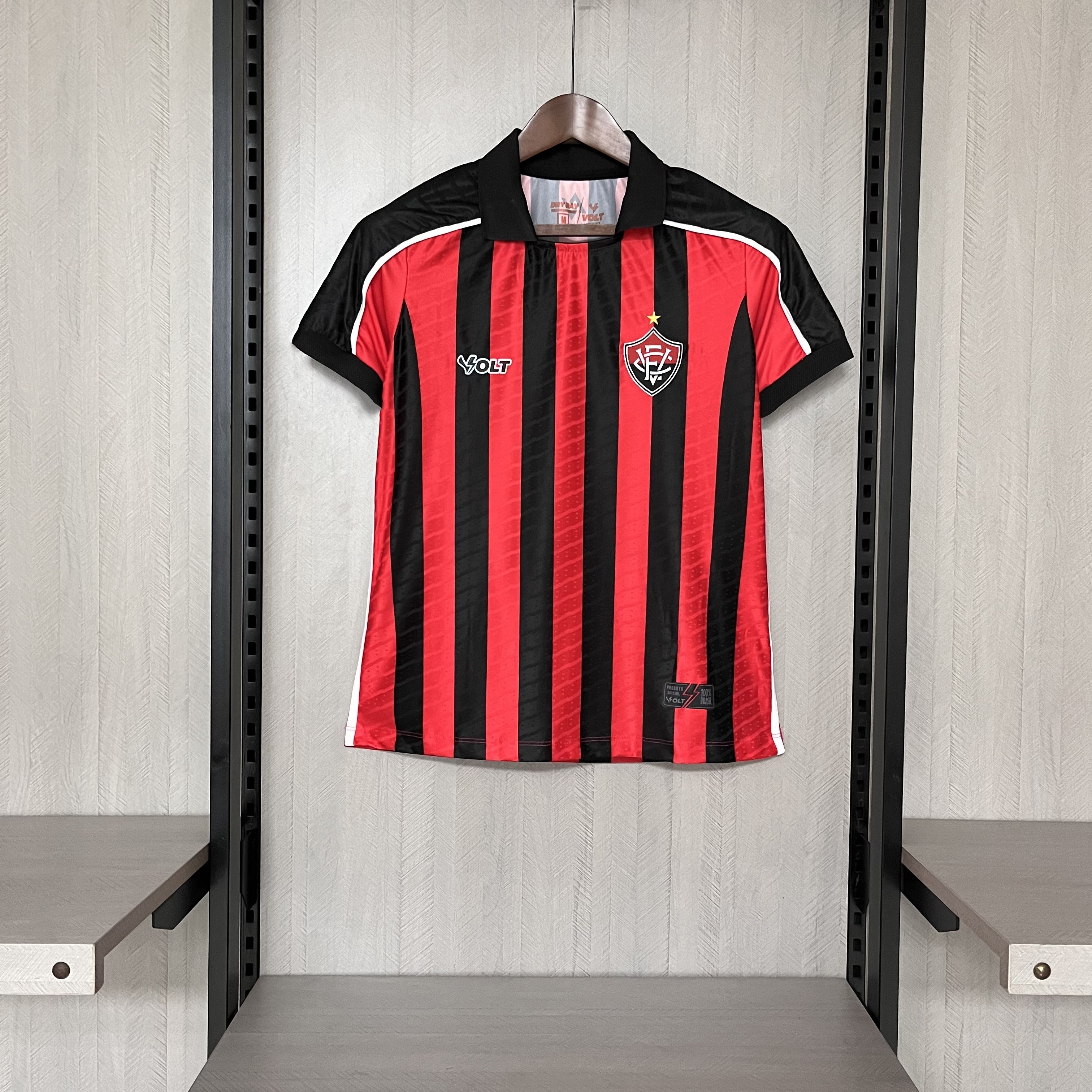 Camisa Vitória Titular 25/26 - Versão Feminina Baby Look