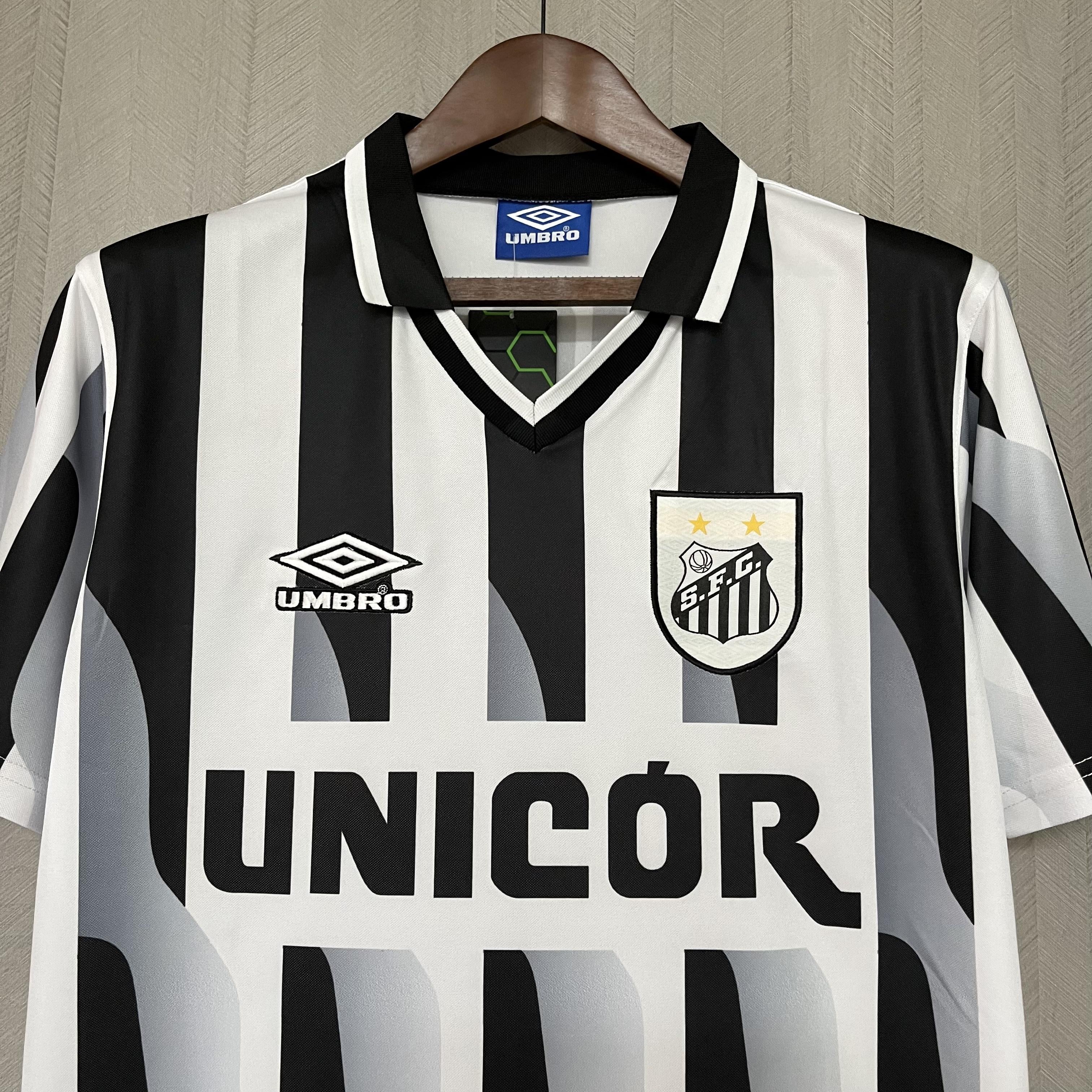 Camisa Santos Fora 1998 - Versão Retrô