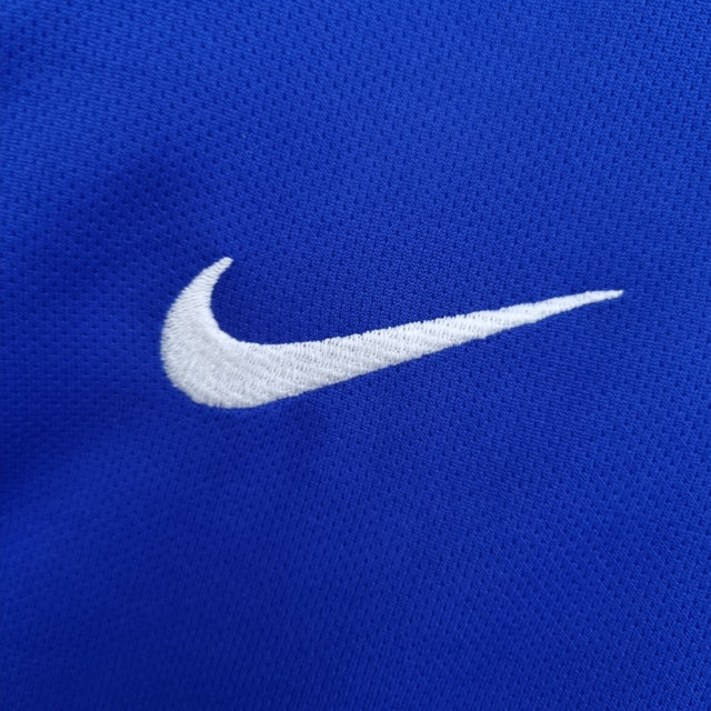 Camisa Brasil Fora 2004 - Versão Retrô Azul