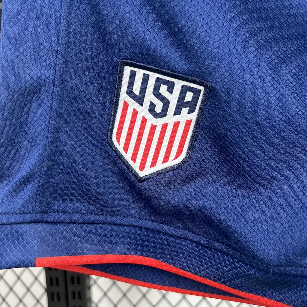 Conjunto Infantil Estados Unidos Fora 2025/26 - Azul