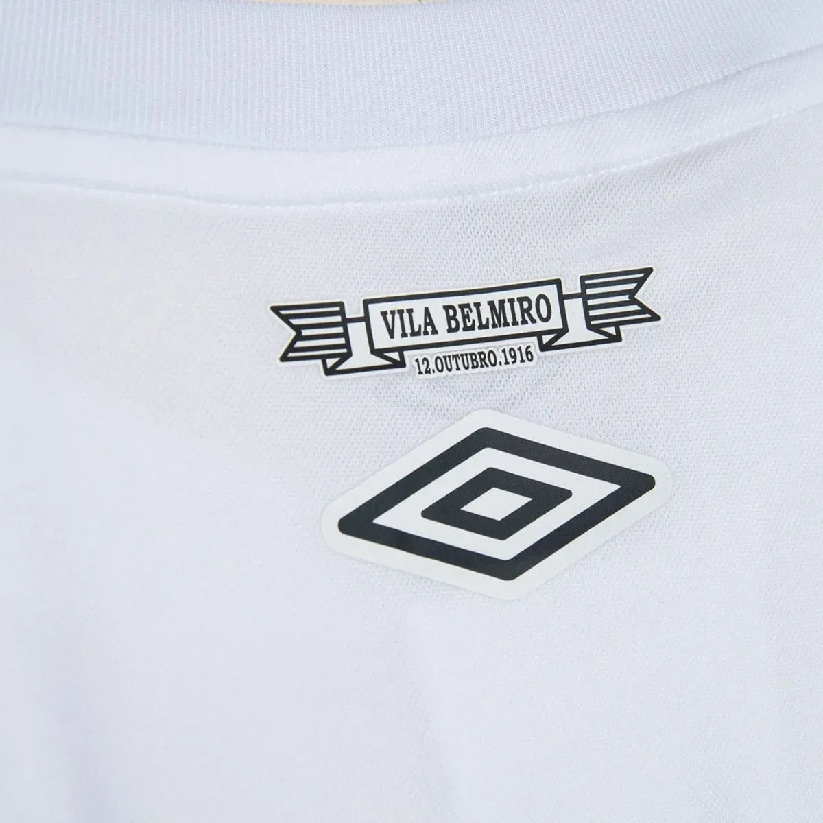 Camisa Santos Titular 24/25 - Versão Feminina Baby Look Branca