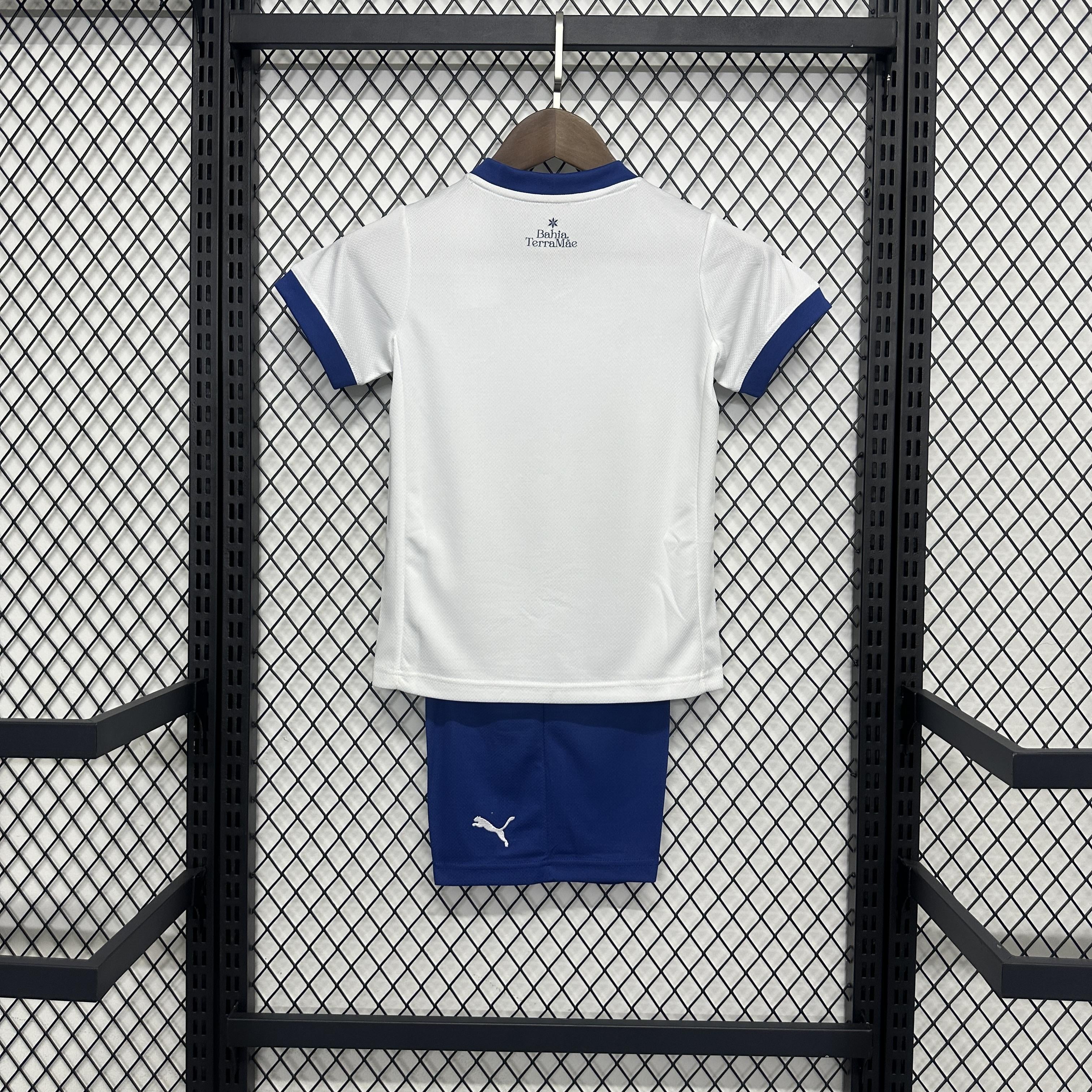 Conjunto Infantil Bahia Titular 25/26 - Branco