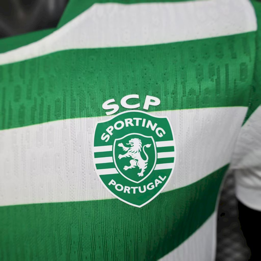 Camisa Sporting Titular 2025/26 - Versão Jogador Verde