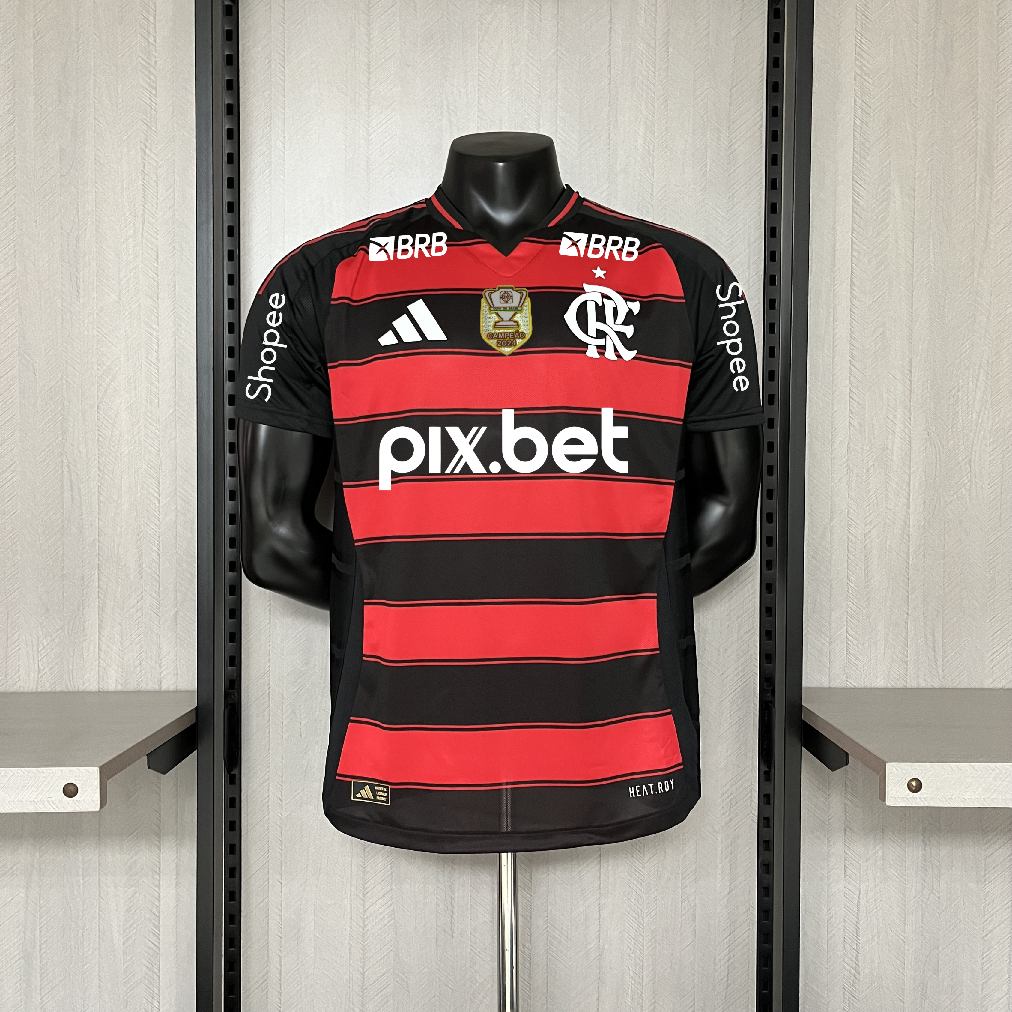Camisa Flamengo Titular 2025/26 - Versão Jogador Vermelha