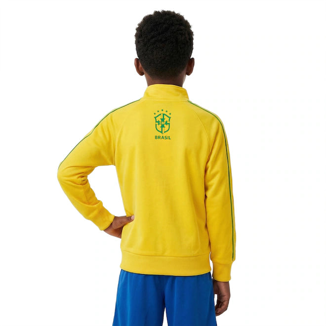 Jaqueta Seleção do Brasil Polytricot CBF 26/27 Infantil