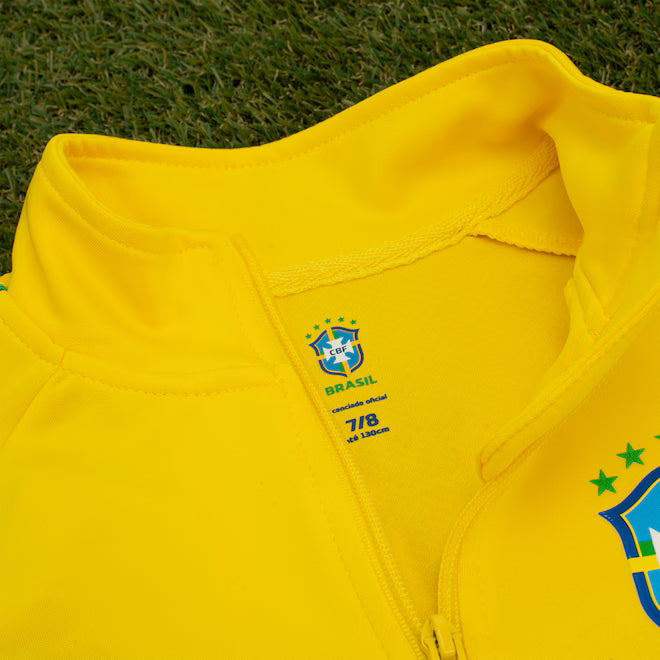 Jaqueta Seleção do Brasil Polytricot CBF 26/27 Infantil
