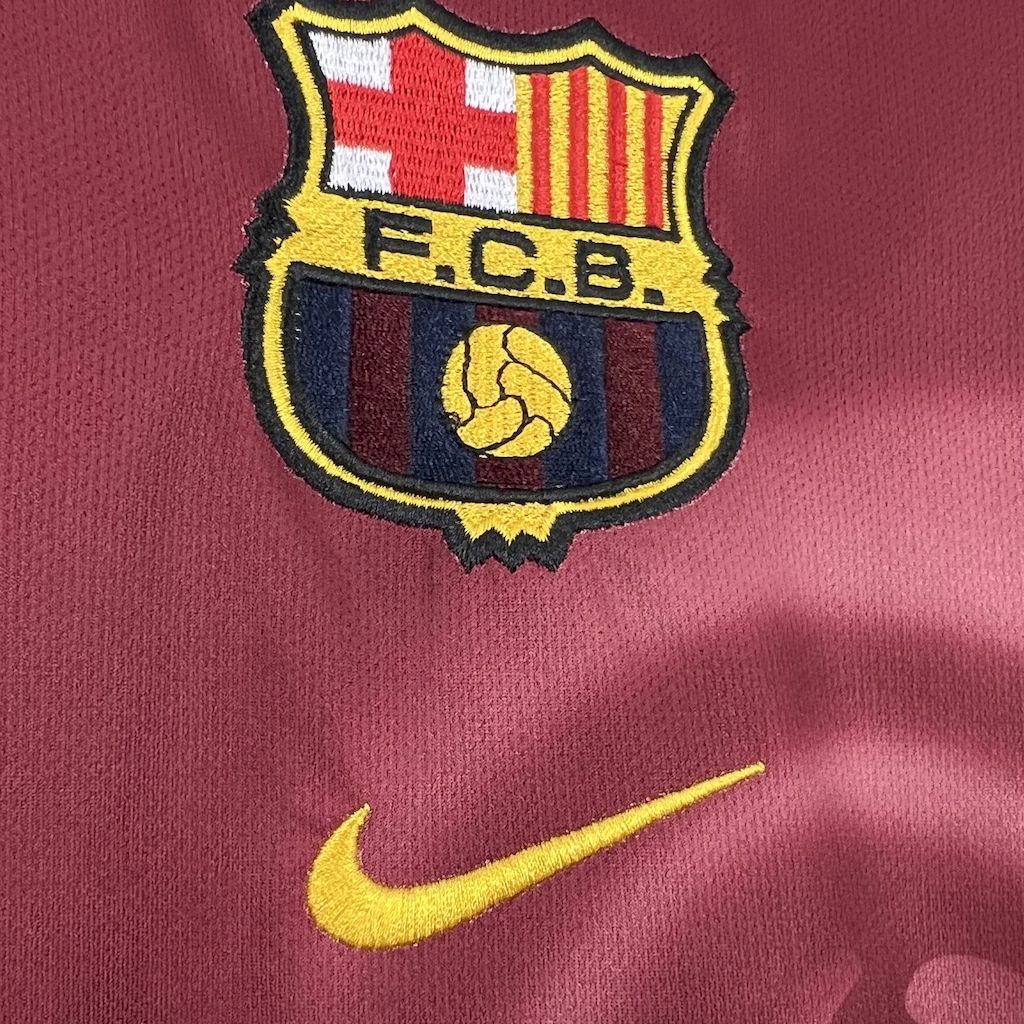 Camisa Barcelona Edição Especial 2000/01 - Versão Retro Skeleton Cactus Jack Travis Scott