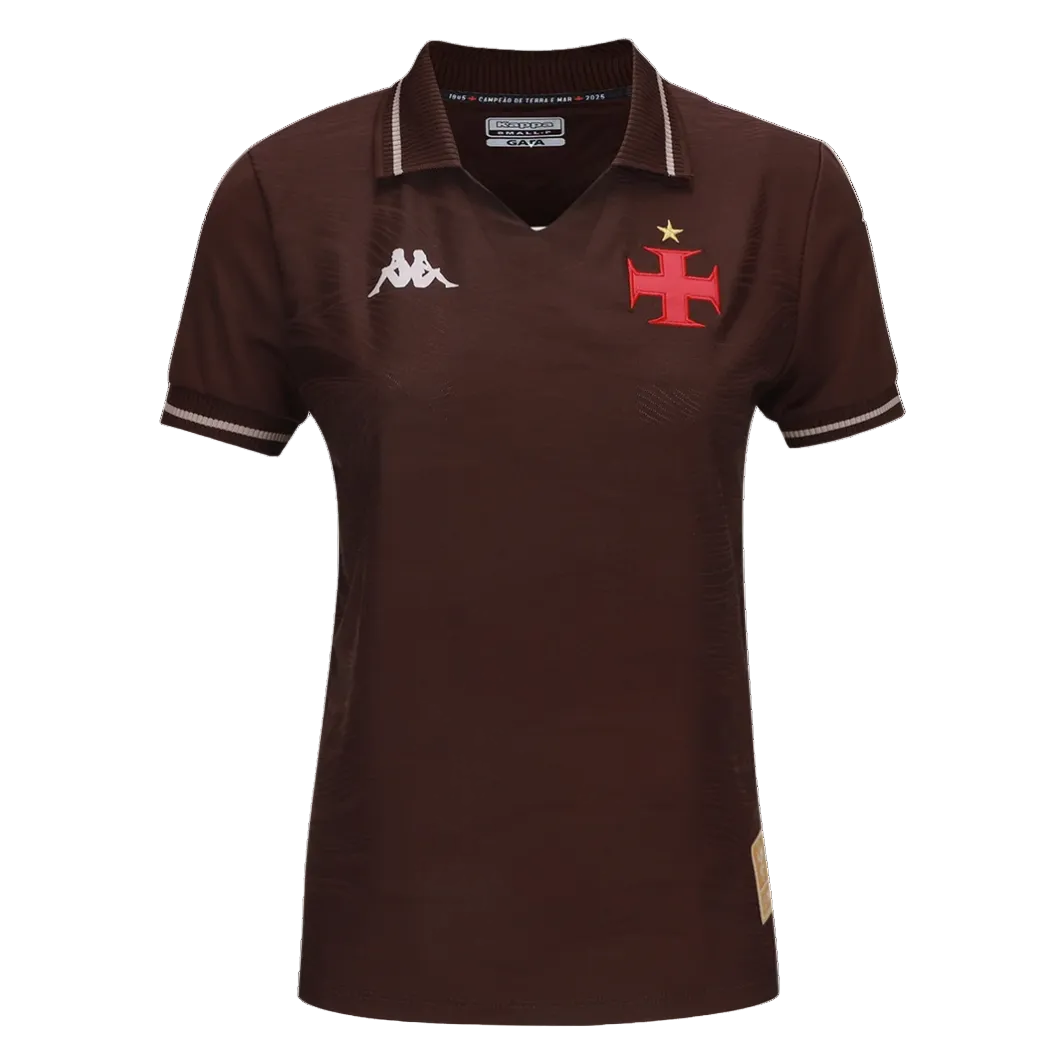 Camisa Vasco da Gama III 25/26 - Versão Feminina Baby Look