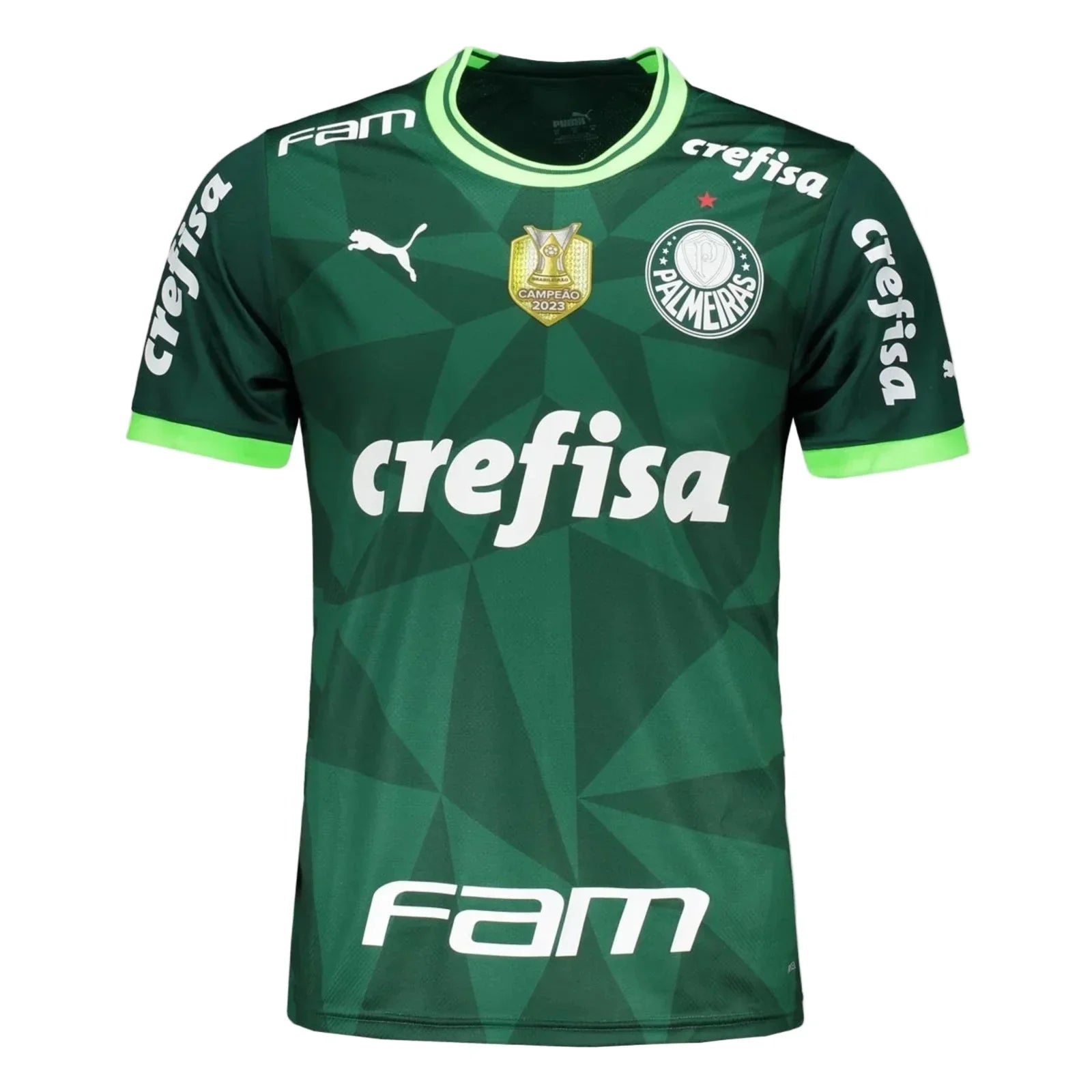 Camisa Verdão Home 23/24 - Branca e verde