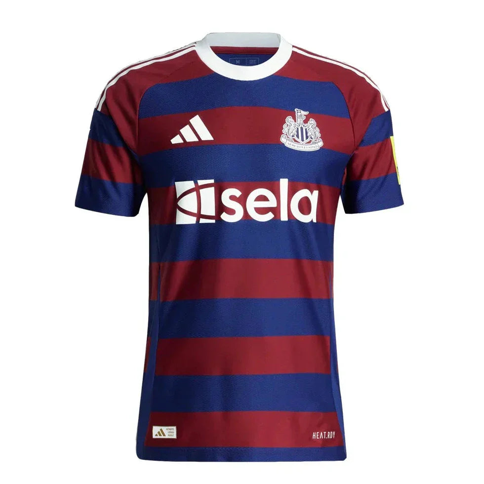 Camisa Newcastle Away 24/25 - Azul e Vermelha