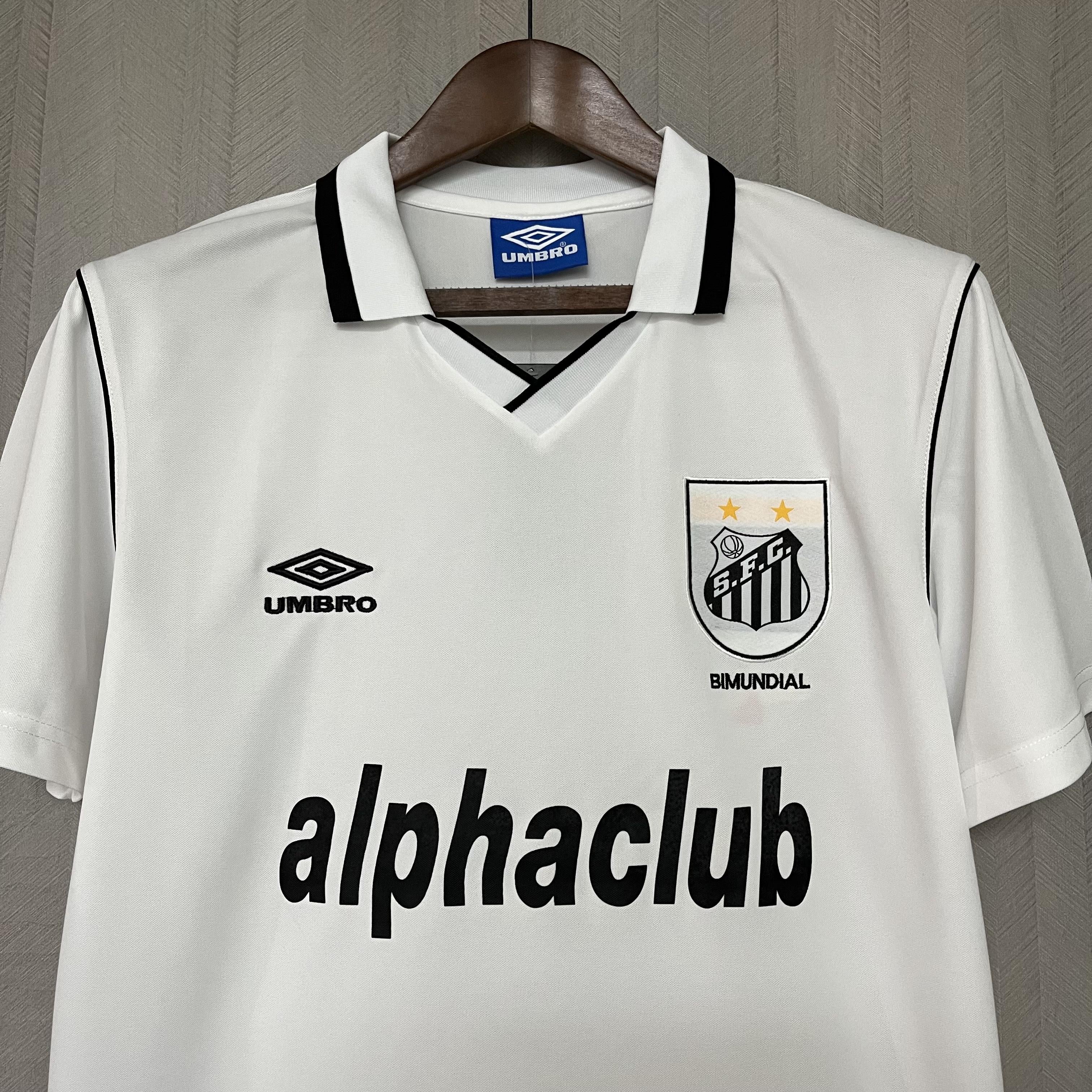 Camisa Santos Titular 2001 - Versão Retrô