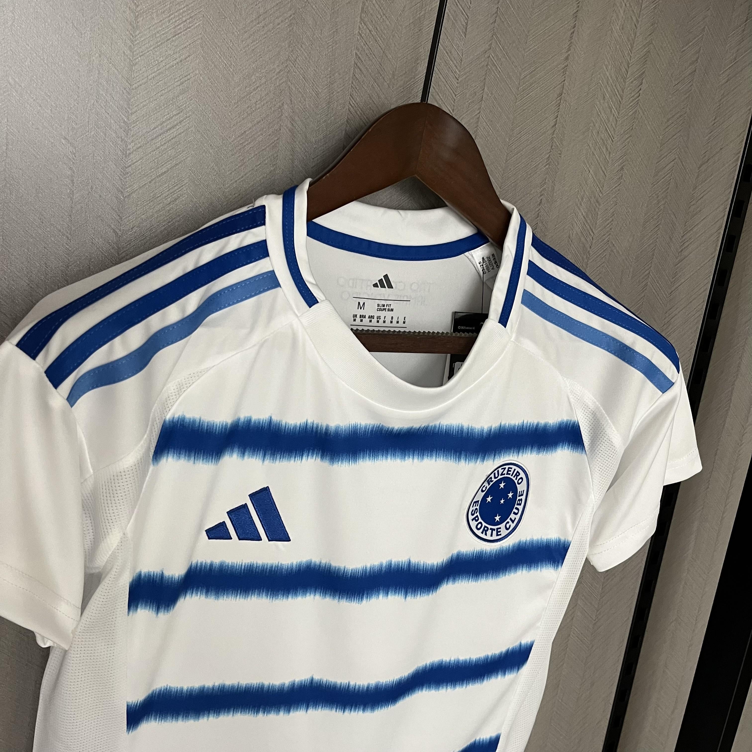 Camisa Cruzeiro Fora 25/26 - Versão Feminina Baby Look