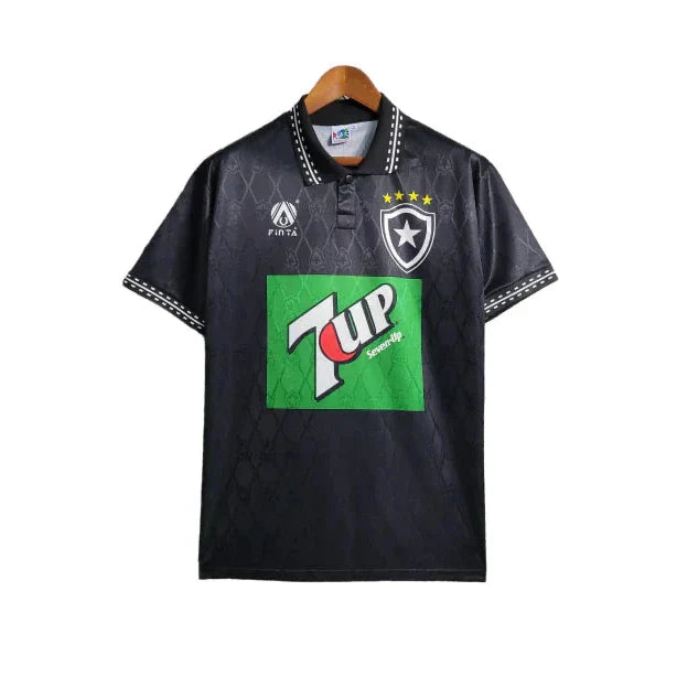 Camisa Botafogo Titular 1995/96 - Versão Retrô Preta 7UP